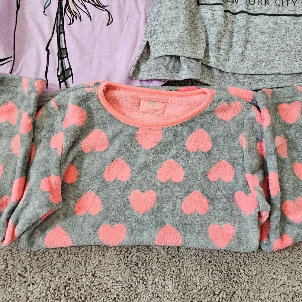 Long Sleeve Tops Girls Size 10 12 Lot of 6 Justice Gymboree Sequin Glitter Cozy‎